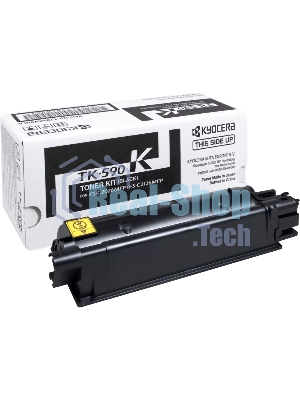 Картридж лазерный Kyocera TK-590K (1T02KV0NL0) черный для FS-C2026MFP/C2126MFP/C2526MFP/C2626MFP/C5250DN, P6026CDN/P6526CDN 7000 стр.