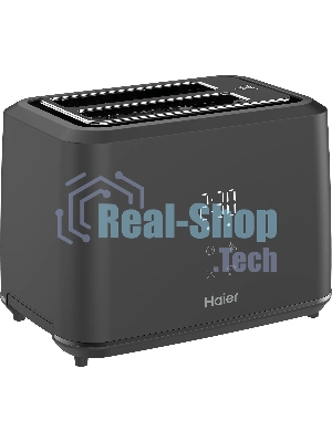 Тостер Haier HT-503 черный, 930 Вт, 2 слота
