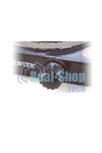 Плита настольная электрическая Centek CT-1508 черный