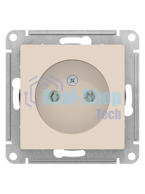 Механизм розетки 1-м СП AtlasDesign без заземл. 16А беж. SchE ATN000241