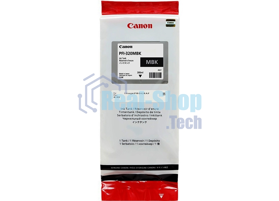 Картридж струйный Canon PFI-320 MBK 2889C001 черный матовый (300мл) для Canon Canon imagePROGRAF TM-200/205