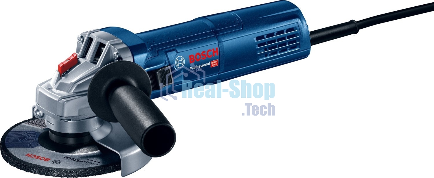 Угловая шлифовальная машина Bosch GWS 9-125 S 900Вт 11000об/мин рез.шпин.:M14 d=125мм