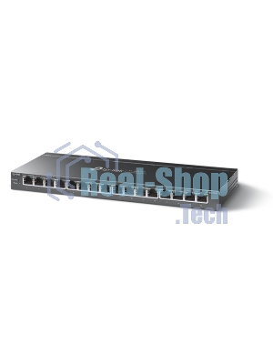Коммутатор настольный TP-Link TL-SG116P с 16 гигабитными портами PoE+