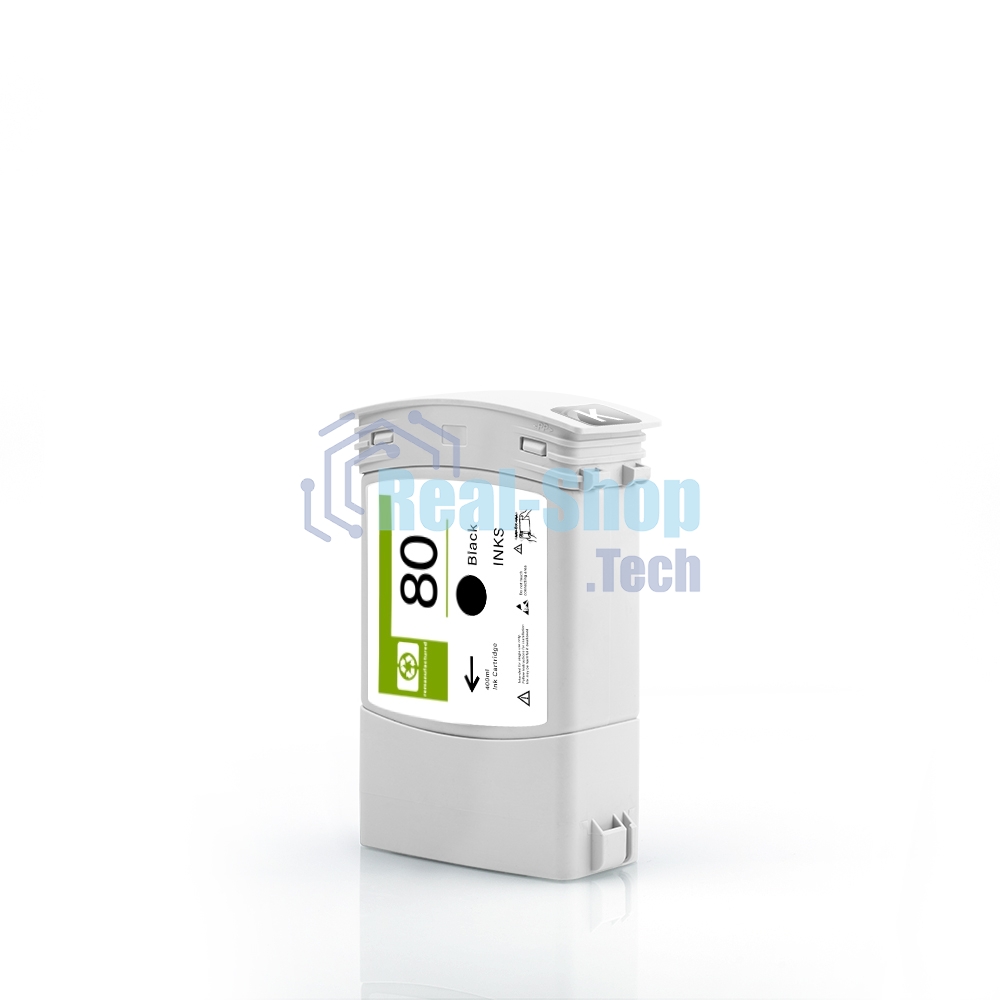 Картридж струйный NVPrint 80 (NV-C4871A) Black для HP DesignJet 1050c, 1055см (400мл)