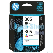 Картридж HP 305 струйный, набор черный и цветной (120/100 стр)