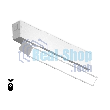 Управляемый светодиодный светильник для шинопровода Magnetic Ambrella light GL1321 WH белый IP20 12W 3000K-6400K 220V 120° 232*25*112 (Без ПДУ)