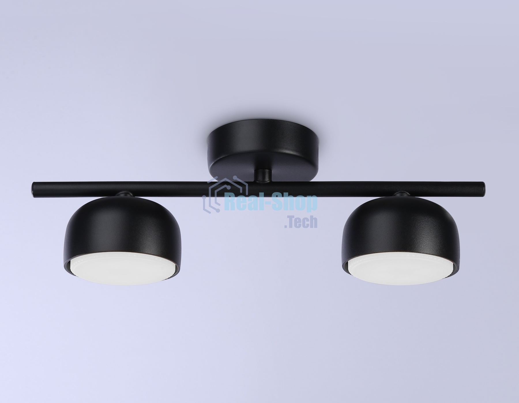 Светильник Ambrella light TN71024/2 BK черный GX53/2 max 12W 320*80*140