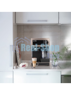 Кофеварка рожковая Vitek VT-1517 (BN) коричневый, исп. кофе - молотый, 1.65 л, 1238 Вт, 15 Бар