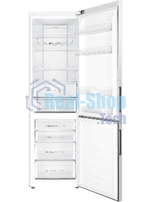 Холодильник Haier C4F640CWU1 белый двухкамерный 285/115л морозилка снизу, No Frost