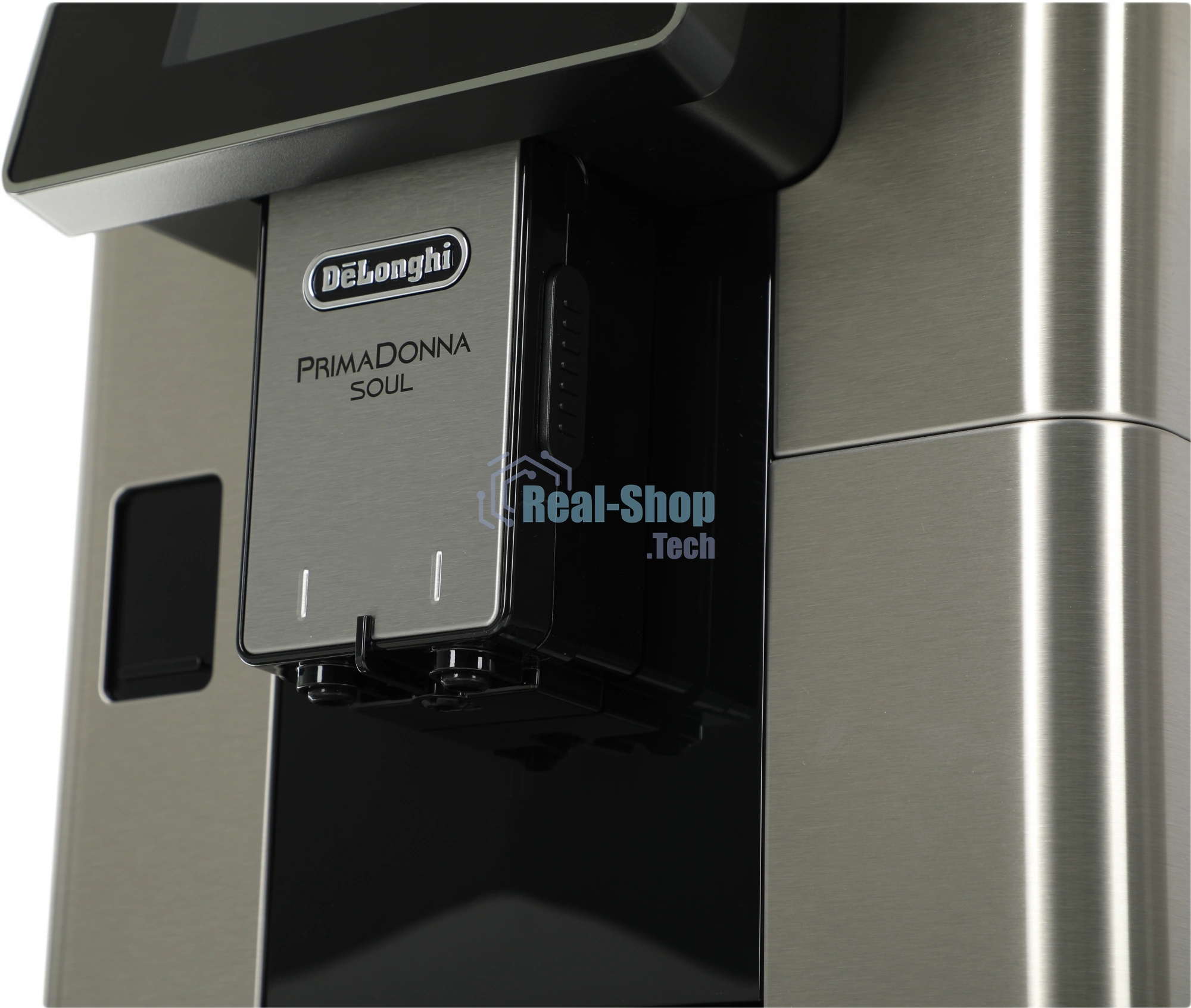 Кофемашина автоматическая DeLonghi ECAM610.75.MB черный/серебристый, исп. кофе - молотый/зерновой, 2.2 л, 1450 Вт, 19 Бар