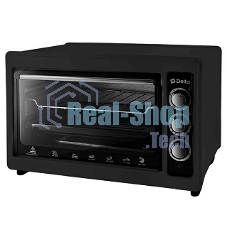 Мини-печь Delta D-0123 черная с тэном повыш мощности,1300 Вт, 37 л Мини-печь Delta D-0123 черная с тэном повыш мощности,1300 Вт, 37 л
