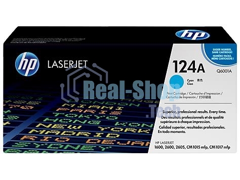 Картридж лазерный HP Q6001A голубой для Color LaserJet 2600 2000 стр.