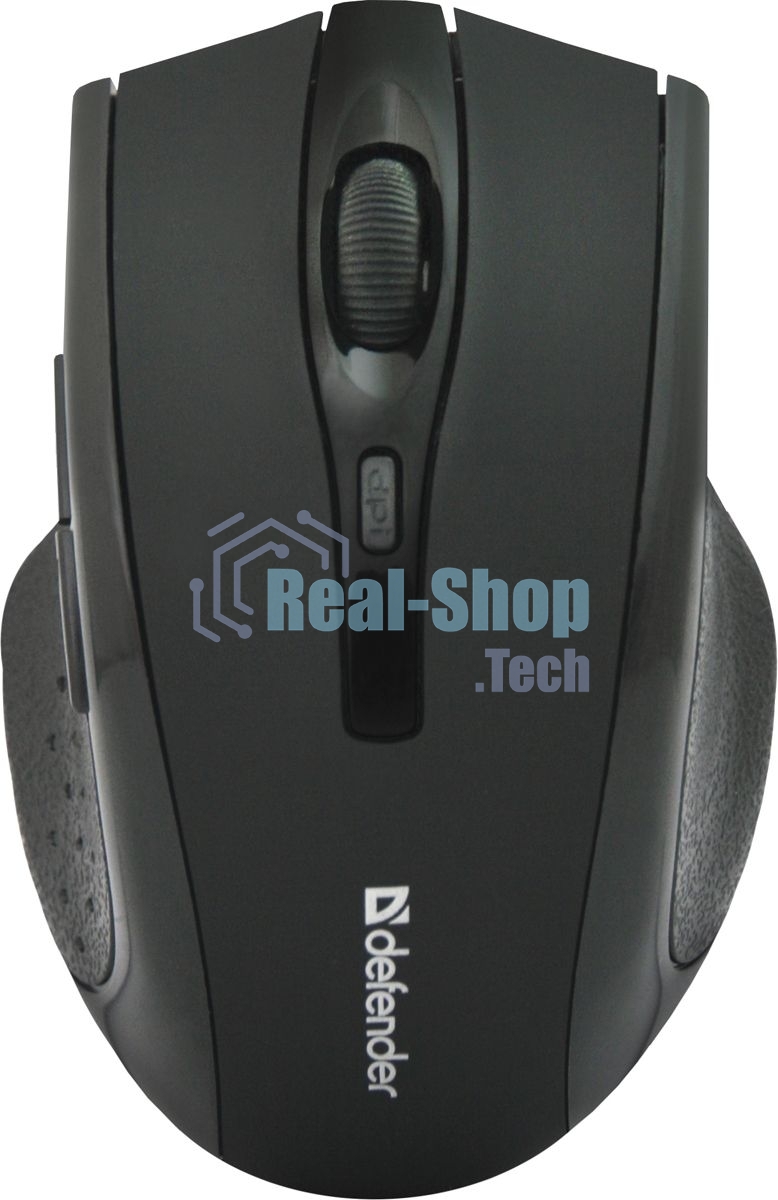 Мышь беспроводная Defender Accura MM-665 черный, 1600 dpi, радиоканал, USB, кнопки - 6
