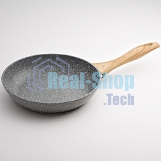 Сковорода ALPENKOK AK-0043A/26N алюм.с антипригар. покрытием GREY MARBLE, индукц. d=26 см, (6)