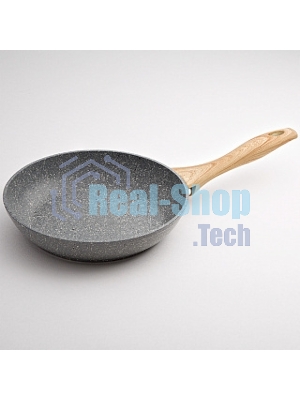 Сковорода ALPENKOK AK-0043A/26N алюм.с антипригар. покрытием GREY MARBLE, индукц. d=26 см, (6)