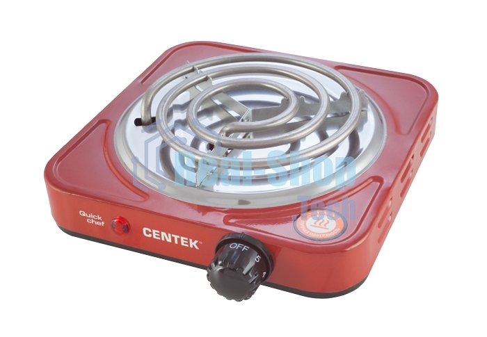 Плита настольная электрическая Centek CT-1508 красный