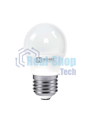 Лампа светодиодная LED-ШАР-VC 8Вт 230В E27 4000К 720лм IN HOME 4690612020570