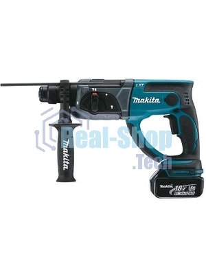 Перфоратор Makita DHR202RFE Перфоратор ак,SDS+, 18В,2х 3 Ач Li-ion,3реж,1.9Дж,0-4000у\м,3.5кг,чем,подсветка,совмест с 4 Ач Li-ion