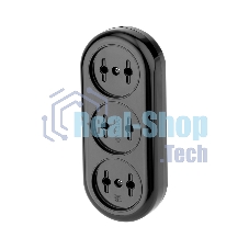 Колодка Rexant 3 гнезда карболитовая б/з 16 А, черная