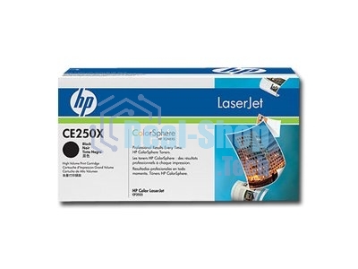 Картридж лазерный HP CE250X черный для CLJ CM3530/CP3525 10500 стр.