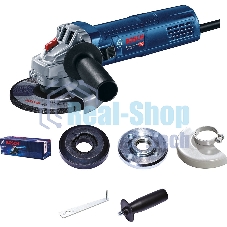 Угловая шлифовальная машина Bosch GWS 9-125 S 900Вт 11000об/мин рез.шпин.:M14 d=125мм
