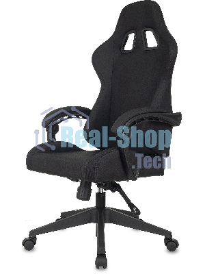 Кресло Бюрократ Zombie Predator Neo Black черный, экокожа, 120 кг, механизм качания