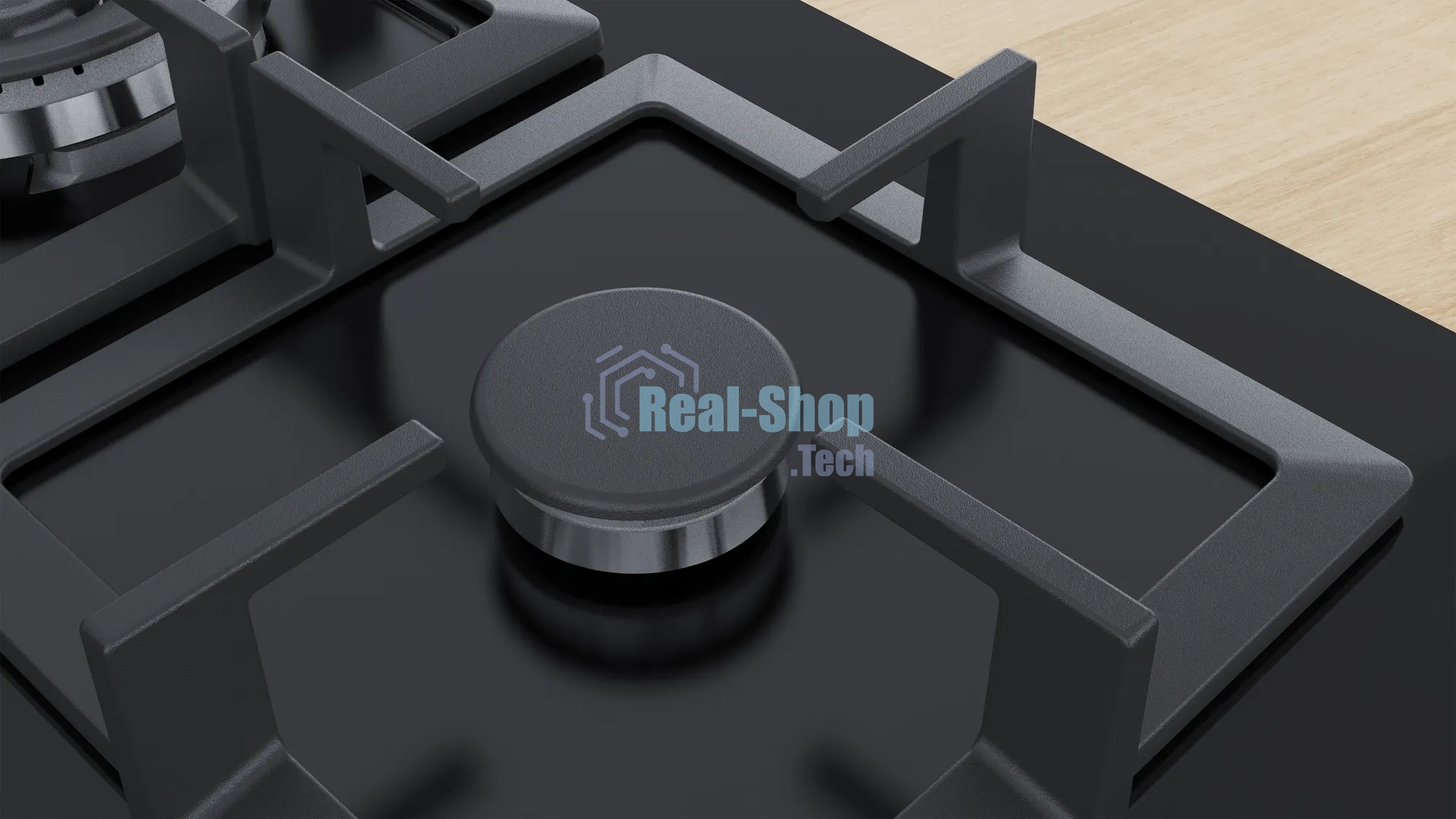 Газовая варочная панель Bosch PPQ7A6B20 черный