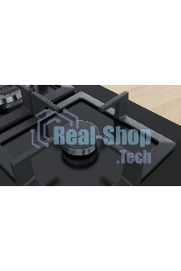 Газовая варочная панель Bosch PPQ7A6B20 черный