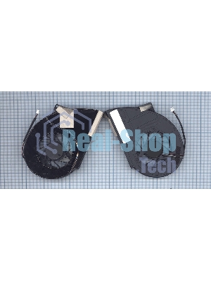 Вентилятор (кулер) для ноутбука Toshiba Qosimio X500 X505 P500 P500D P505 P505D VER-3 (с крышкой)