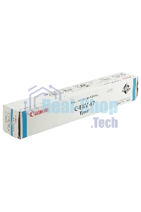 Картридж лазерный Canon C-EXV47C (8517B002) голубой (21 500 стр.) для Canon iR-ADV С351iF/C350i/C250i
