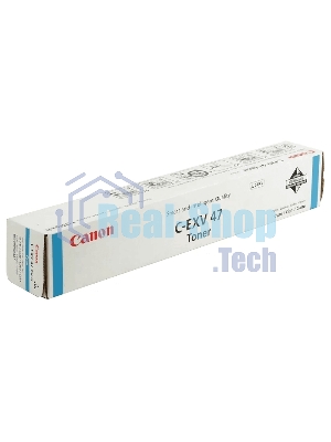 Картридж лазерный Canon C-EXV47C (8517B002) голубой (21 500 стр.) для Canon iR-ADV С351iF/C350i/C250i