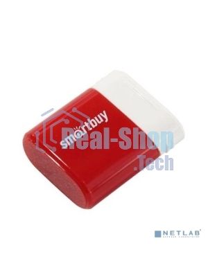 Флешка USB Smartbuy LARA Red (SB16GbLARA-R), 16Gb, USB 2.0, R/W 15/5, красный/белый