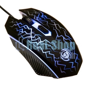 Мышь проводная Dialog Gan-Kata MGK-08U черный, 1600 dpi, USB, кнопки - 4