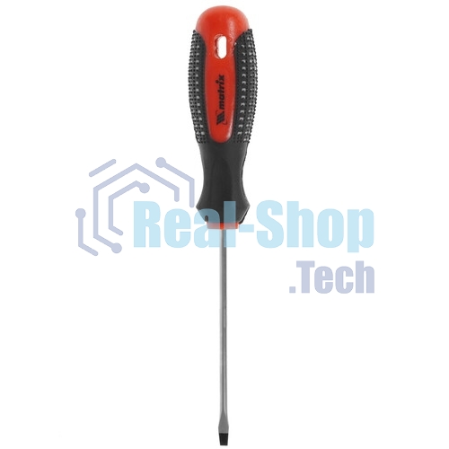 Отвертка Matrix Fusion 11406, SL3,0 х 80 мм, CrV, 3-х компонентная рукоятка 