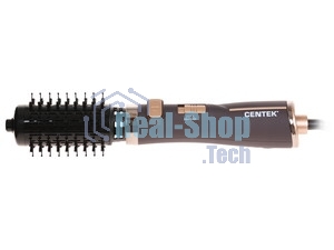 Фен-щётка Centek CT-2061 черный/золотистый, 1200 Вт, 50 мм