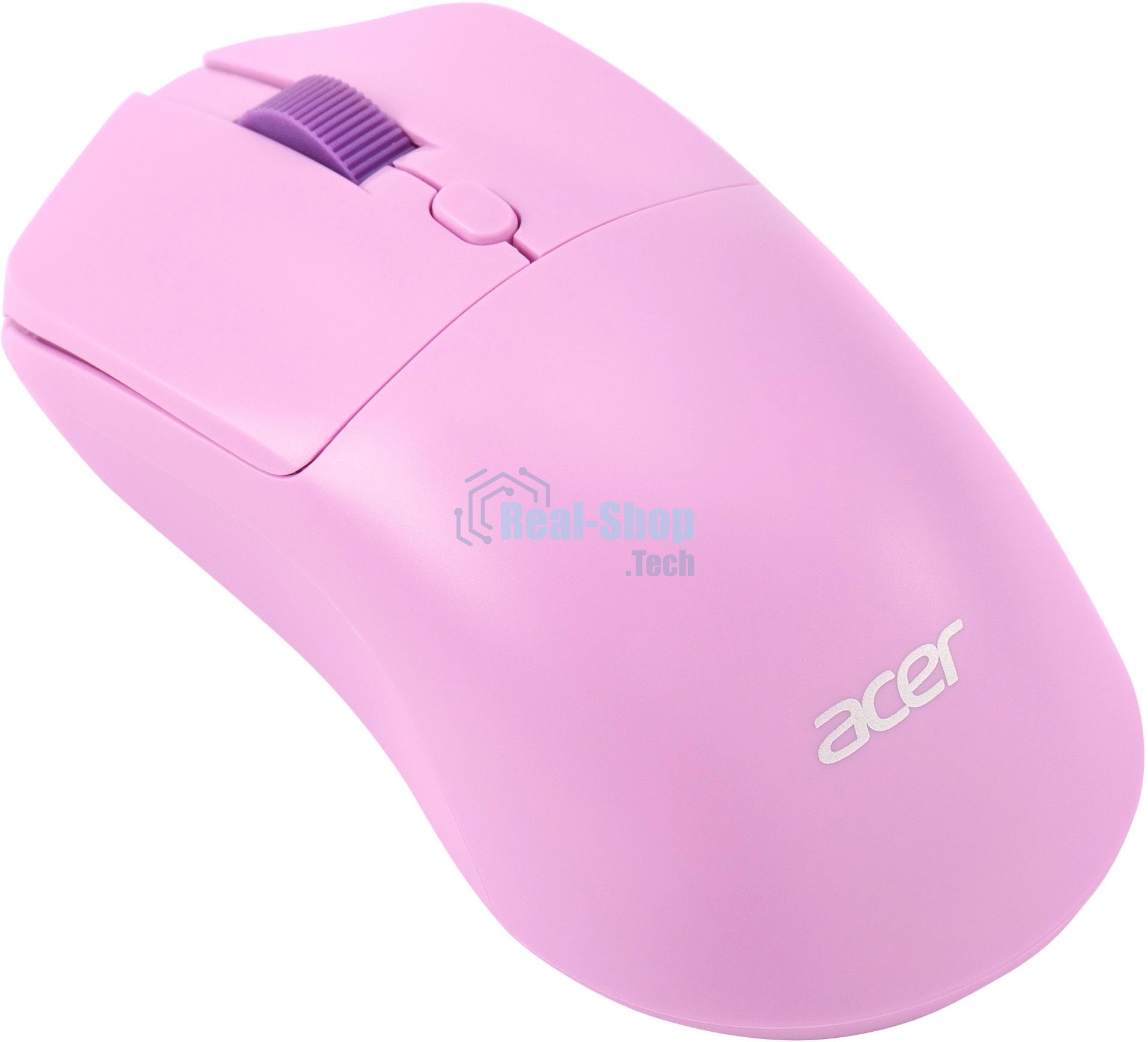 Мышь беспроводная/проводная Acer OMR501 ZL.MCE11.017 фиолетовый, кнопки - 4