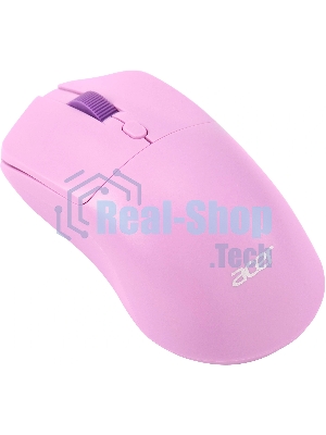 Мышь беспроводная/проводная Acer OMR501 ZL.MCE11.017 фиолетовый, кнопки - 4