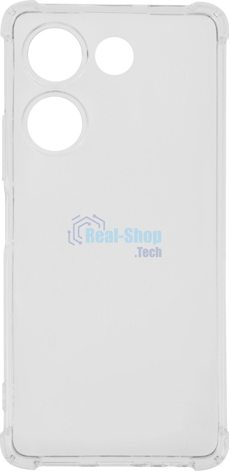 Чехол (клип-кейс) BoraSCO для Tecno Camon 20/20 Pro (4G) 72319 прозрачный