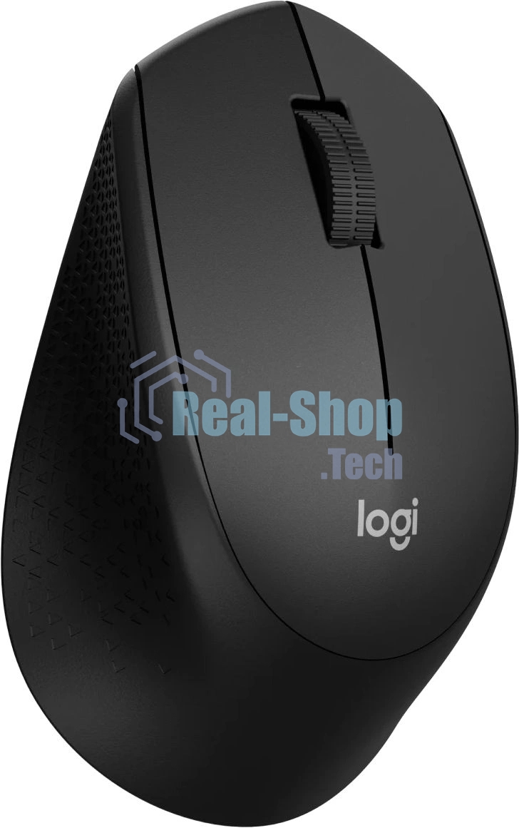 Мышь беспроводная Logitech M330 SILENT PLUS черный, 1000 dpi, радиоканал, USB, кнопки - 3