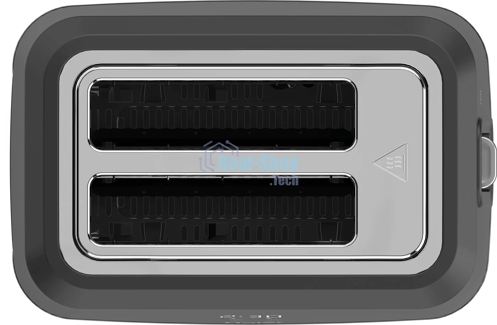 Тостер Haier HT-503 черный, 930 Вт, 2 слота