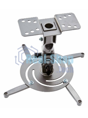 Кронштейн для проектора Cactus CS-VM-PR04-AL серебристый макс.10кг настенный и потолочный поворот и наклон