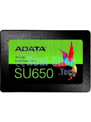 Накопитель SSD ADATA SU650, 240Gb, SATA III, 2.5