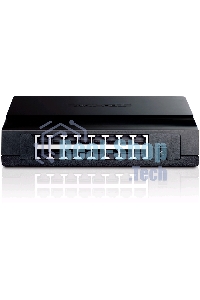 Коммутатор TP-Link SMB TL-SF1016D Коммутатор 16-port 10/100M Desktop Switch, 16 10/100M RJ45 ports, Plastic case
