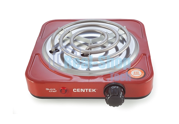 Плита настольная электрическая Centek CT-1508 красный