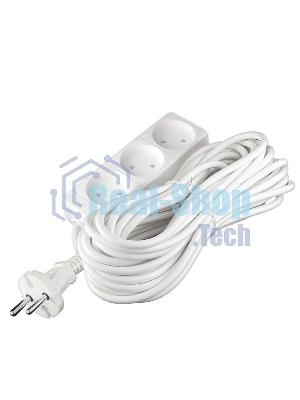 Удлинитель 3х10 м без заземл. 10А IP20 2.2 кВт Союз 481S-1310