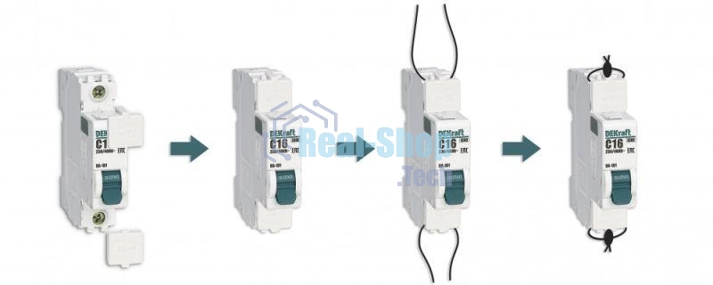 Заглушка клем. пломбир. для ВА-101 нов. SchE 18107DEK