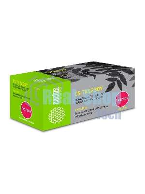Картридж лазерный Cactus CS-TK5230Y желтый (2600 стр.) для Kyocera Ecosys M5521cdn/M5521cdw/P5021cdn/P5021cdw