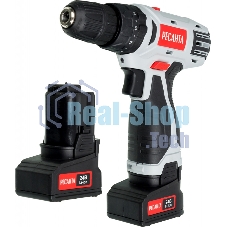 Дрель-шуруповерт аккумуляторная Ресанта ДА-24-2ЛК-У 75/14/8, Аккумуляторная, 24В, 2 АКБ, Ударная, Кейс