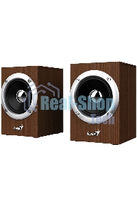Акустическая система GENIUS SP-HF280 wooden USB Проводной пульт регулировки громкости для легкого управления