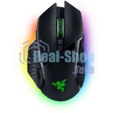 Мышь беспроводная/проводная Razer Basilisk V3 Pro черный, 30000 dpi, радиоканал, Bluetooth, USB, кнопки - 11